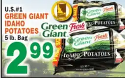 Bravo Supermarkets GREEN GIANT IDAHO POTATOES offer
