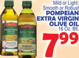 Bravo Supermarkets POMPEIAN EXTRA VIRGIN OLIVE OIL offer