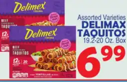 Bravo Supermarkets DELIMEX TAQUITOS offer