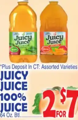 Bravo Supermarkets JUICY JUICE 100% JUICE offer