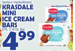 Bravo Supermarkets KRASDALE MINI ICE CREAM BARS offer