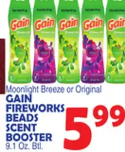 Bravo Supermarkets GAIN FIREWORKS BEADS SCENT BOOSTER offer