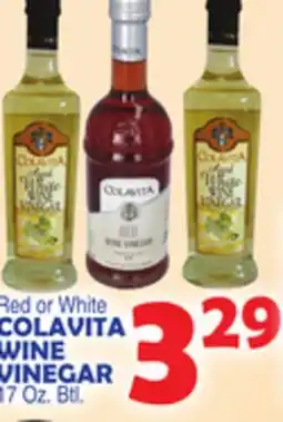 Bravo Supermarkets COLAVITA WINE VINEGAR offer