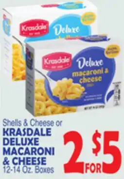 Bravo Supermarkets KRASDALE DELUXE MACARONI & CHEESE offer