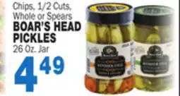 Bravo Supermarkets BOAR'S HEAD PICKLES offer