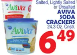 Bravo Supermarkets AVIVA SODA CRACKERS offer