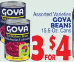 Bravo Supermarkets GOYA BEANS offer