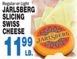 Bravo Supermarkets JARLSBERG SLICING SWISS CHEESE offer