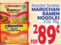 Bravo Supermarkets MARUCHAN RAMEN NOODLES offer