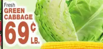 Bravo Supermarkets GREEN CABBAGE offer
