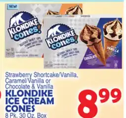 Bravo Supermarkets KLONDIKE ICE CREAM CONES offer