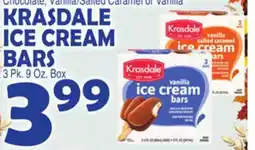Bravo Supermarkets KRASDALE ICE CREAM BARS offer