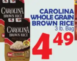 Bravo Supermarkets CAROLINA WHOLE GRAIN BROWN RICE offer