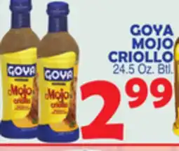 Bravo Supermarkets GOYA MOJO CRIOLLO offer
