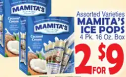 Bravo Supermarkets MAMITA'S ICE POPS offer