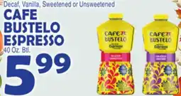 Bravo Supermarkets CAFE BUSTELO ESPRESSO offer