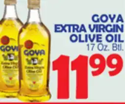 Bravo Supermarkets GOYA EXTRA VIRGIN OLIVE OIL offer