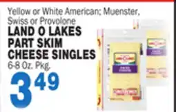 Bravo Supermarkets LAND O LAKES PART SKIM PART SKIM CHEESE SINGLES offer