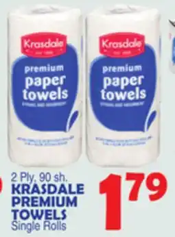 Bravo Supermarkets KRASDALE PREMIUM TOWELS offer