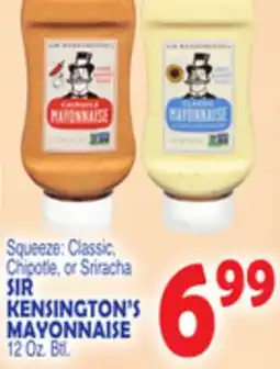 Bravo Supermarkets SIR KENSINGTON'S MAYONNAISE offer