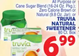 Bravo Supermarkets TRUVIA NATURAL SWEETENER offer