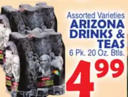 Bravo Supermarkets ARIZONA DRINKS & TEAS offer
