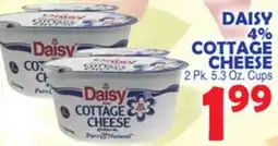 Bravo Supermarkets DAISY 4% COTTAGE CHEESE offer