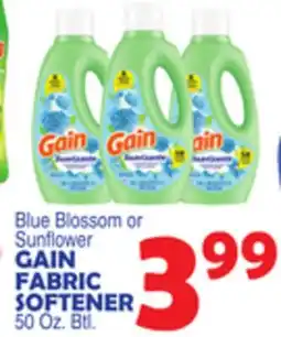 Bravo Supermarkets GAIN FABRIC SOFTENER offer