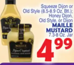 Bravo Supermarkets MAILLE MUSTARD offer