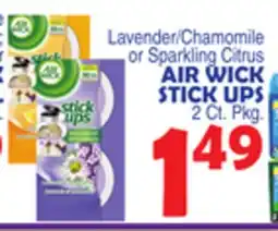 Bravo Supermarkets AIR WICK STICK UPS offer