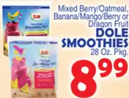 Bravo Supermarkets DOLE SMOOTHIES offer