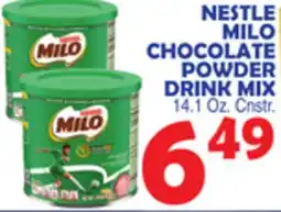 Bravo Supermarkets NESTLE MILO CHOCOLATE POWDER DRINK MIX offer