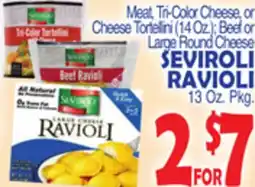 Bravo Supermarkets SEVIROLI RAVIOLI 13 Oz., Pkg offer