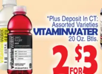 Bravo Supermarkets VITAMINWATER offer
