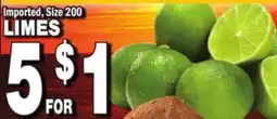 Bravo Supermarkets LIMES offer