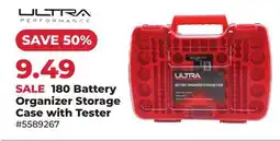 Runnings 180 Battery Organizer Storage Case with Tester offer