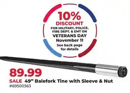 Runnings 49 Balefork Tine with Sleeve & Nut offer