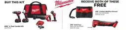 Runnings M18 4 Tool Combo Kit offer