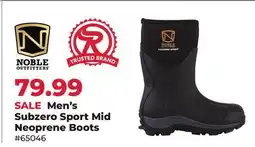 Runnings Men's Subzero Sport Mid Neoprene Boots offer