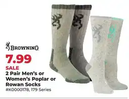Runnings Men's or Women's Poplar or Rowan Socks offer