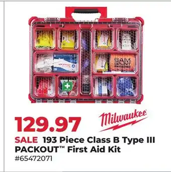Runnings 193 Piece Class B Type III PACKOUT First Aid Kit offer