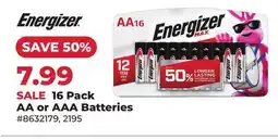 Runnings 16 Pack AA or AAA Batteries offer