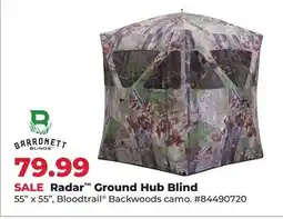 Runnings Radar Ground Hub Blind offer