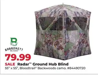 Runnings Radar Ground Hub Blind offer