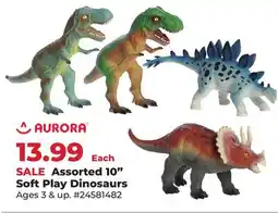 Runnings Assorted 10 Soft Play Dinosaurs offer