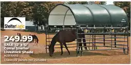 Runnings 12' x 12' Corral Shelter Livestock Shade offer