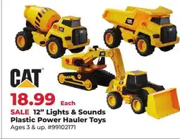 Runnings 12 Lights & Sounds Plastic Power Hauler Toys offer