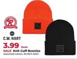 Runnings Knit Cuff Beanies offer