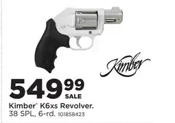 Fleet Farm Kimber K6xs Revolver offer