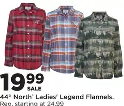 Fleet Farm 44° North Ladies' Legend Flannels offer